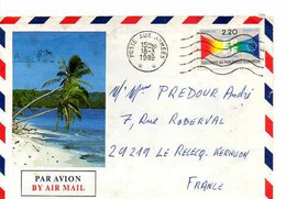 F 8 1989 LETTRE  SP 91581 - Covers & Documents