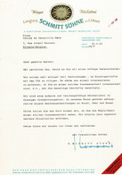 VP COURRIER 1969 (V2030) Longuich SCHMITT SÖHNE A. D. MOSEL (1 Vue) WEINGUT WEINKELLEREI - Alimentos
