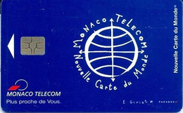 MONACO ; MF53 Carte Du Monde Rechargable Phonecard WITH FOLDER - Monaco