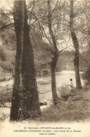 Dép 23 - Pêche - Pêcheurs - Pêcheur à La Ligne - Chambon Sur Voueize - Les Bords De La Tardes Sous Le Viaduc - état - Chambon Sur Voueize