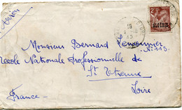 ALGERIE LETTRE PAR AVION DEPART ORAN - PREFECTURE 2-10-45 ORAN POUR LA FRANCE - Covers & Documents