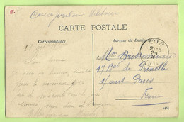 OCTOBRE 1914 - Kaart Stempel LOO Op 29/10/1914  (3435) - Zone Non Occupée