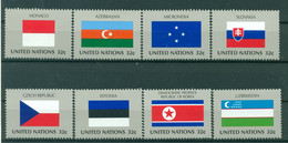 Nations Unies New York 1998 - Y & T N. 743/50 -  Drapeaux Des Etats Membres  Des Nations Unies (XII) (Michel N. 756/63) - Other & Unclassified