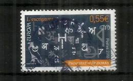 L'Ecriture (alphabets étrangers)  Europa 2008.  Timbre Oblitéré, 1 ère Qualité - Used Stamps
