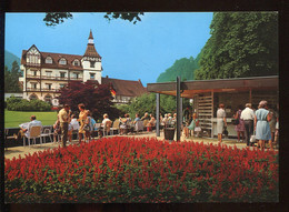 CPM Neuve Allemagne BAD HERRENALB Trinkhalle Und Mönch's Posthotel - Bad Herrenalb