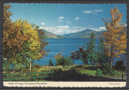 United  States, NY, Lake George, "Queen Of American Lakes", 1981. - Lake George