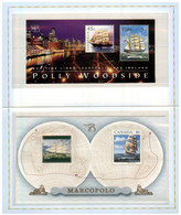(CC 24) Australia Maritime Link - Presentation Pack - Polly Woodside & Marcopolo (2 Mint M/s) - Andere & Zonder Classificatie