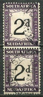 Union Of South Africa Postage Due, Südafrika Portomarken Mi# 24  Gestempelt/used - Pair - Postage Due