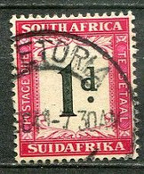 Union Of South Africa Postage Due, Südafrika Portomarken Mi# 23 Gestempelt/used - Postage Due