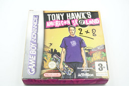 NINTENDO GAMEBOY ADVANCE: TONY HAWK 'S AMERICAN SK8LAND WITH BOX - ACTIVISION - 2005 - Game Boy Advance