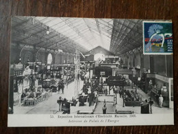 L19/1198 MARSEILLE - Exposition Internationale D' Electricité 1908 . Interieur Du Palais De L'Energie - Exposition D'Electricité Et Autres