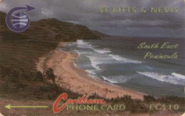 STKITTS : 003B EC$10 South East Peninsula 3CSKB USED - St. Kitts & Nevis