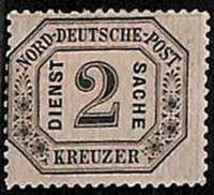 94904 -1e  - GERMANY Norddeutschland  - STAMP  -  Michel  #  Service  7  MH Mint - Postfris