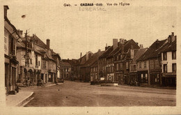 CAZALS VUE DE L'EGLISE - Cazals