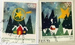 Stamp Of Liechtenstein 2017: Used Christmas Weihnachten Gestempelt Timbre Noel Oblitere - Used Stamps