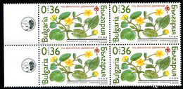 BULGARIA 2003 National Philatelic Exhibition Block Of 4 MNH / **  Michel 4600 - Unused Stamps