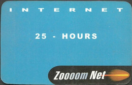 PREPAY-PHONE-INTERNET : ZON02 Zoooom Net 25 - HOURS Blue MINT - Pakistan