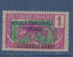 OUBANGUI     N° YVERT   :   43   NEUF SANS  CHARNIERES     ( NSCH 2/31 ) - Ungebraucht