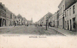 Sottegem Neerstraat Circulé En 1906 - Zottegem