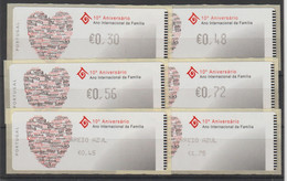 PORTUGAL CE AFINSA ATM 30 + 30a - NOVO - Other & Unclassified