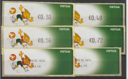 PORTUGAL CE AFINSA ATM 28 + 28a - NOVO - Other & Unclassified