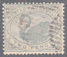 WESTERN AUSTRALIA   SCOTT NO 63   USED   YEAR   1890 - Gebruikt