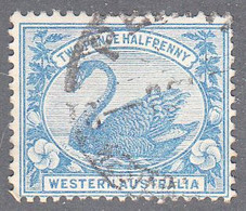WESTERN AUSTRALIA   SCOTT NO 75  USED    YEAR   1899    WMK  83 - Gebruikt