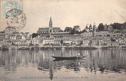 Conflans-Sainte-Honorine . Fin D'Oise      78        Vue Générale Prise De L'Ile    (voir Scan) - Conflans Saint Honorine