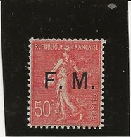 FRANCHISE MILITAIRE - N° 6 NEUF CHARNIERE - ANNEE 1929 - Timbres De Franchise Militaire