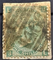 GREAT BRITAIN 1867 - Canceled - Sc# 54 - Plate 7 - 1sh - Oblitérés