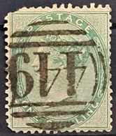 GREAT BRITAIN 1856 - Canceled - Sc# 28 - 1sh - Gebraucht