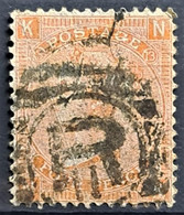 GREAT BRITAIN 1865 - Canceled - Sc# 43 - Plate 13 - 4d - Gebruikt