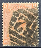 GREAT BRITAIN 1865 - Canceled - Sc# 43 - Plate 13 - 4d - Gebruikt