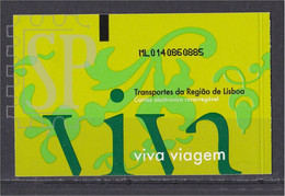 Titre De Transporte Àrea Lisboa Bus Metro FGC Tram Rodalies Transport Ticket Sistema Tarifari Integrat - Unclassified