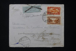 LIBAN - Enveloppe De Beyrouth Pour La France En 1930 Par Avion Via Marseille - L 83740 - Storia Postale