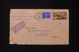 INDE - Enveloppe Commerciale De Madras En 1957 Pour La France - L 83745 - Lettres & Documents