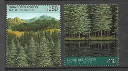 ONU Genève N° 165 Et 166 Neufs * * TB =MNH  VF  - Ongebruikt