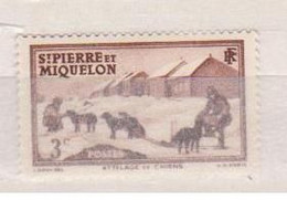 SAINT PIERRE ET MIQUELON    N°  YVERT  :  168   NEUF AVEC  CHARNIERES      ( CH  2 / 54 ) - Unused Stamps