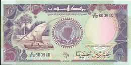 SOUDAN - 20 Pounds 1991 UNC - Soudan