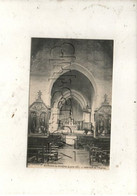 Moisdon-la-Rivière (44) : L'intérieur De église  En 1924 PF. - Moisdon La Riviere