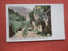 Trolley   Alum Rock Park  The City Reservation  San Jose  California      Ref 4581 - San Jose