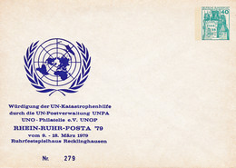 BRD,  PU 110  D2/025.  BuSchl 40,  Recklinghausen, RHEIN-RUHR-POSTA '79, ONOP UNO Philatelie - Enveloppes Privées - Neuves