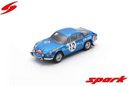 Alpine A110 - Bernard Darniche/C. Robertet - Rally Monte-Carlo 1971 #12 - Spark - Spark