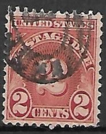 ETATS - UNIS    -   TAXE   -  1930 / 31  .  Y&T N° 46 Oblitéré - Portomarken