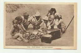 LIBIA - BIMBI INDIGENI - UNA LIETA COLAZIONE - NV  FP - Libya