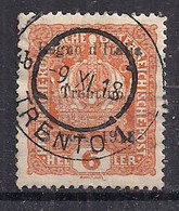 TRENTINO ALTO ADIGE  1918 FRANCOBOLLI D'AUSTRIA DEL 1916-18 SOPRASTAMPATI SASS.3 USATO VF - Trentin