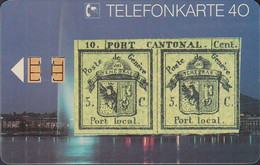 GERMANY E02/91 - Briefmarke - Doppel-Genf - Stamp - E-Series : Edition - D. Postreklame
