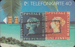 GERMANY E03/91 - Briefmarke - Blaue Mauritius - Rote Mauritius - Stamp - E-Series : D. Postreklame Edition