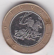 Fauté Monaco 10 Francs 1995, Double Listel Au Niveau Du Cœur, Avers Et Revers - 1960-2001 Nieuwe Frank