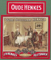 Jenever Genever Oude Henkes Schiedam Distilleerderij Delftshaven / Rotterdam Nederland - Alcools & Spiritueux